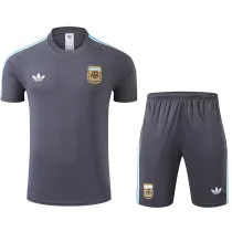 23/24  Argentina Grey Training Short Suit