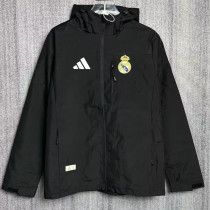 24/25 RMA Black Assault  Hooded Windbreaker (Y13连帽冲锋衣）