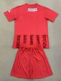 24/25  Rangers  Red Goalkeeper Kids Soccer Jersey