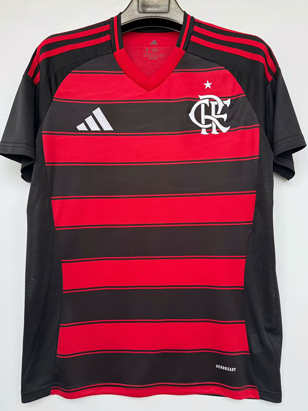 25/26 Flamengo Home Fans Soccer Jersey