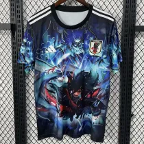 25/26 Japan NARUTO Dragon Purple Blue Fans  Soccer Jersey火影忍者3