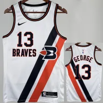 2019/2000 Clippers GEORGE #13 White City Edition Top Quality Hot Pressing NBA Jersey
