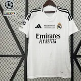 24/25 RMA  Home 1:1  Fans Soccer Jersey
