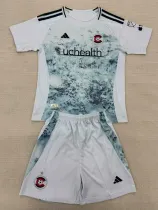 25/26 Colorado Rapids Away Kids Soccer Jersey(带章）