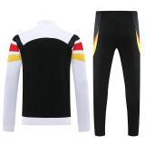 24/25  Germany White & Red and Black Shoulders Jacket Tracksuit （红黑肩）