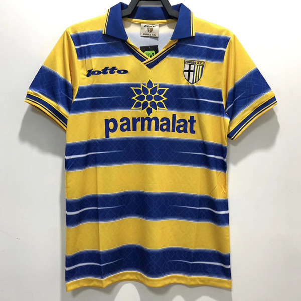 1998/1999 Parma Home Retro Soccer Jersey