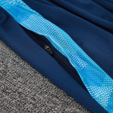 25/26 Flamengo Sky Blue Half Pull Tracksuit  (半拉链)