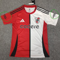 24/25 River Plate Fourth  Fans Soccer Jersey(Arm advertising)手臂带广告