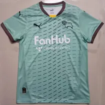24/25 Derby County F.C  Away Fans Soccer Jersey