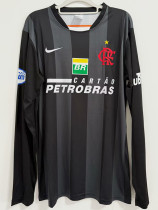 2007 Flamengo Goalkeeper Black Retro Soccer Jersey