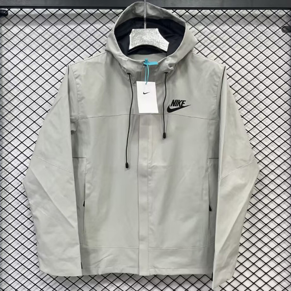 24/25 F700 NK White Single Layer Windbreaker (连帽冲锋衣）