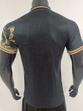 24/25 RMA  Black Golden Dragon  Player Version Soccer Jersey