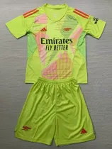 24/25 ARS Green Goalkeeper Kids Soccer Jersey