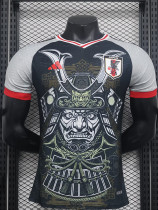 23/24 Japan Lion Head Black Special Edition Player Version Soccer Jersey(狮子头黑色)