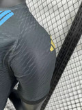 2024 Argentina  Black Pre Match Player VersionTraining Shirt