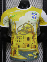 24/25 Brazil Yellow City Edition  Player Version Soccer Jersey