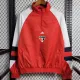 24/25  Sao Paulo FC Red Half Pull  Windbreaker(白袖）