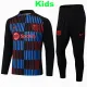 24/25 BAR Red & Blue  Half Pull KidsTracksuit  (童装、半拉链)
