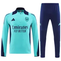 24/25 ARS Lake Blue Player version Half Pull Tracksuit  (湖蓝色球员版、半拉链)