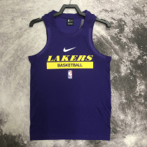 22/23 LAKERS Purple NBA Training Vest