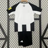 24/25  Newcastle Home Kids Soccer Jersey