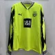 25/26 Dortmund  Fluorescent Green Long Sleeve Fans Soccer Jersey