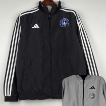 23/24 Montreal Black & Grey Double Sided Windbreaker (双面风衣)