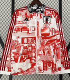 2024 Japan Mangak Black&Red Double sided Windbreaker (双面风衣)