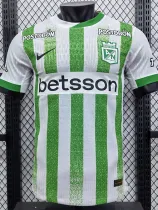 25/26 Atletico Nacional Home  Player Version Soccer Jersey（国民竞技、哥伦球队）