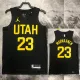 22/23 JAZZ MARKKANEN #23 Black Top Quality Hot Pressing NBA Jersey (Trapeze Edition)