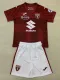 24/25Torino Home Kids Soccer Jersey