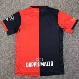 24/25 Cagliari Home Fans Soccer Jersey