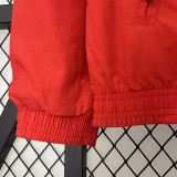 2024 Portugal Red & Grey  Double Sided Windbreaker (双面风衣)