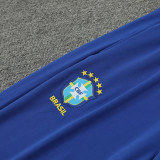 24/25  Brazil Blue Half Pull Tracksuit  (半拉链)