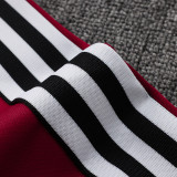 25/26  Man Utd Maroon Jacket Tracksuit #A845