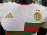 24/25 Algeria White Green Player Version Soccer Jersey