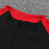 24/25 LIV Black Kids Half Pull Tracksuit  (童装、半拉链)