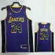 22/23 LAKERS BRYANT #24 Purple Top Quality Hot Pressing NBA Jersey (Trapeze Edition)