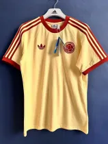 2024 Columbia Pure Cotton Yellow Casual T-shirt
