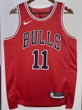 22/23 BULLS DEROZAN #11 Red Top Quality Hot Pressing NBA Jersey