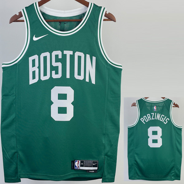 22/23 CELTICS PORZINGIS #8 Green Top Quality Hot Pressing NBA Jersey