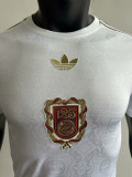 24/25 Bayern White 125th Anniversary Edition  Player Version Soccer Jersey(胸前125标)