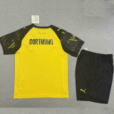 25/26 Dortmund Home Kids Soccer Jersey