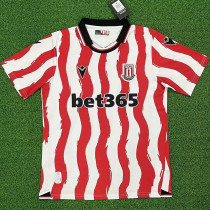 25/26 Stoke City Home Fans Soccer Jersey
