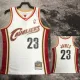 2003/2004 Cleveland Cavaliers JAMES #23 White Retro Top Quality Hot Pressing NBA Jersey