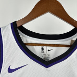 23/24 Kings DeROZAN #10 White Home Top Quality Hot Pressing NBA Jersey