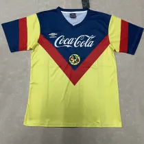 1993/1994 Club America Yellow Retro Soccer Jersey
