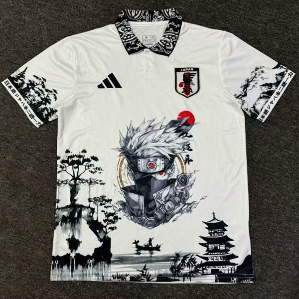 24/25 Japan Chunjiang Kakashi White Fans Soccer Jersey