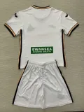 24/25 Swansea Home Kids Soccer Jersey