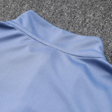 24/25  Cruzeiro Grey Half Pull Tracksuit  (半拉链、B853)